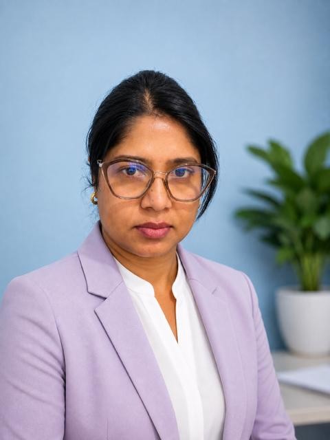 Portrait of Dr Chaitali Biswas